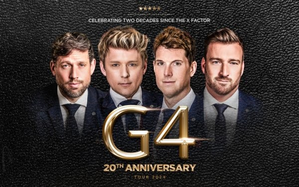 COMPETITION: WIN a Pair of VIP Meet & Greet Tickets for the G4 20th Anniversary Tour at Cheltenham Town Hall this June.