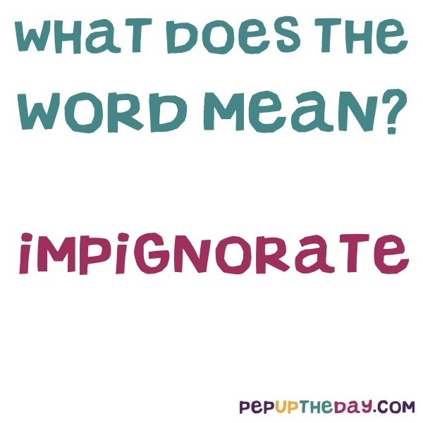 impignorate