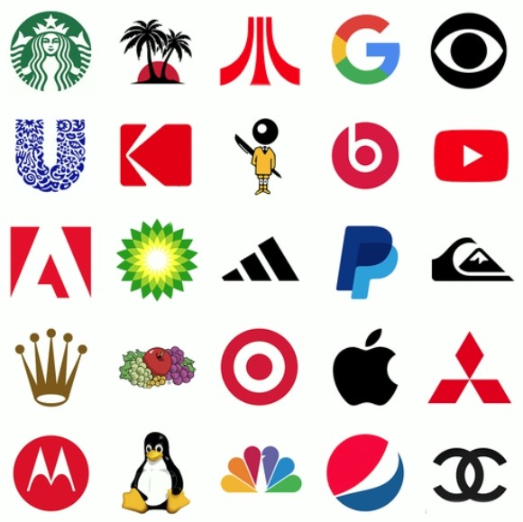 Which of these logos can you recognise? Interactive quiz...