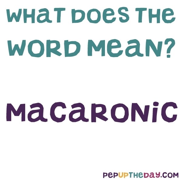 macaronic