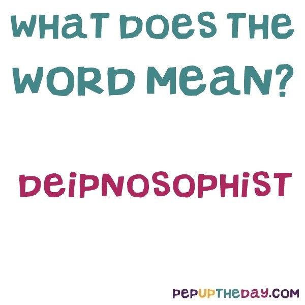 deipnosophist