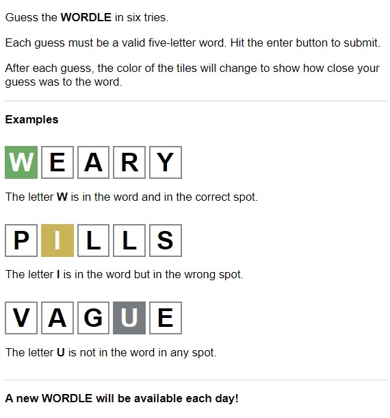 How to Play Wordle, the Daily Word-Guessing Game