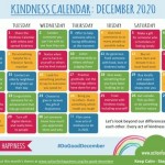 Action For Happiness Calendar - Do Good December 2020 - Kindness...