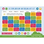 Action For Happiness Calendar - January 2021 - Happier January