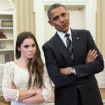 CAPTION THIS PHOTO OF BARACK OBAMA?