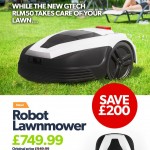 Save £200 off the NEW Robot Lawnmower RLM50