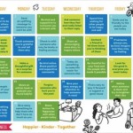 Action For Happiness Calendar - August 2021 - Altruistic August 2021