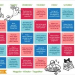 Action For Happiness Calendar - September 2021 - Self Care September