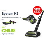 Get the Gtech System K9 now for only £249.98 and receive a FREE Car Accessory Kit! A SAVING OF £220!