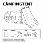 Swedish furniture retailer Ikea, has released a series of suggestions for forts and dens at home...