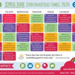 Action For Happiness Calendar for June 2020