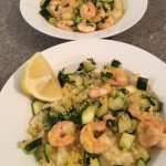 Dish of the Day - Sunday 14th June 2020 - Lemony Courgette & King Prawn Risotto