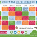 ACTION FOR HAPPINESS CALENDAR - Self-Care September 2020