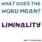 What does liminality mean?